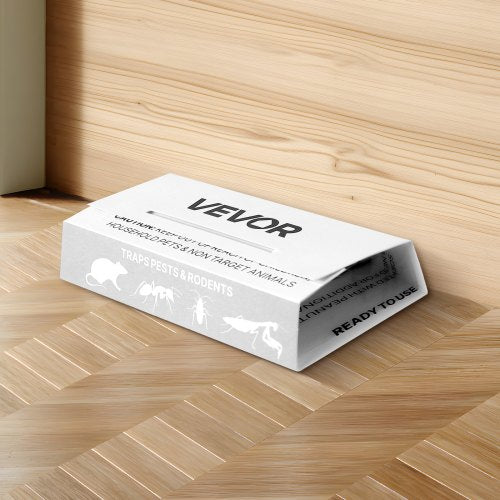 Insect Glue Trap 36 Pack Glue Boards Peanut Scent Foldable Design Sticky