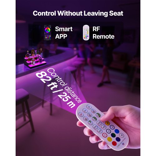 LED Lighted Liquor Bottle Display 3 Tiers 20 Inches Whiskey Rack Supports