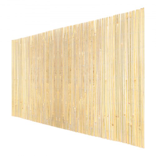 Natural Bamboo Slat Screening EcoFriendly Privacy Bamboo Slat Fence 3 ft