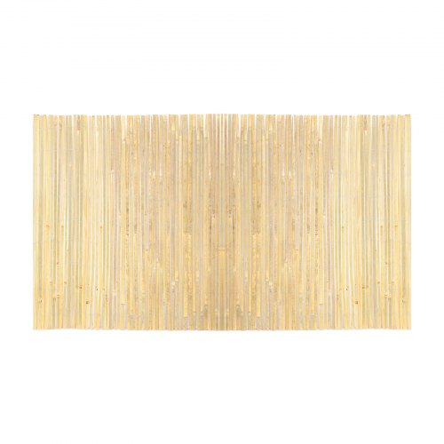 Natural Bamboo Privacy Fence Screen EcoFriendly Privacy Bamboo Slat Fence