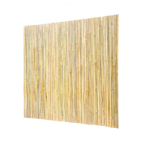 Natural Rolled Bamboo Fence EcoFriendly Bamboo Privacy Fence 4 ft H x 8 ft