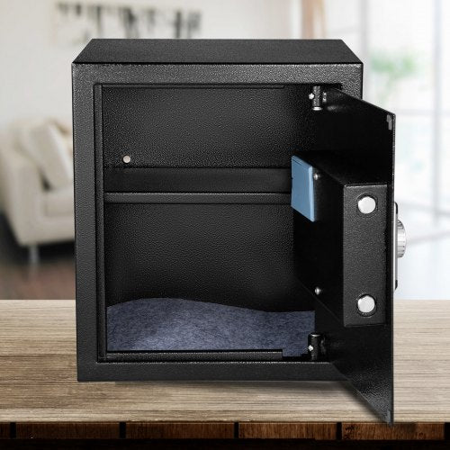 Safe Box 17 CUFT Fingerprint Safe Box for Money with 2 Keys Digital