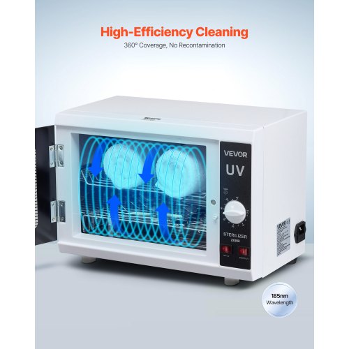 Nail Tool Cleaning Machine 12L Large Capacity Knob Control Tool Cabinet