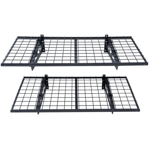 Garage Storage Shelving 2 Pack 4 x 2 ft Heavy Duty Garage Shelves Wall