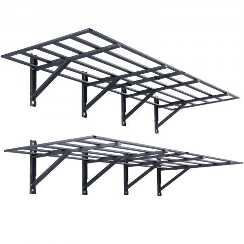 Garage Storage Shelving 2 Pack 6 x 2 ft Heavy Duty Garage Shelves Wall