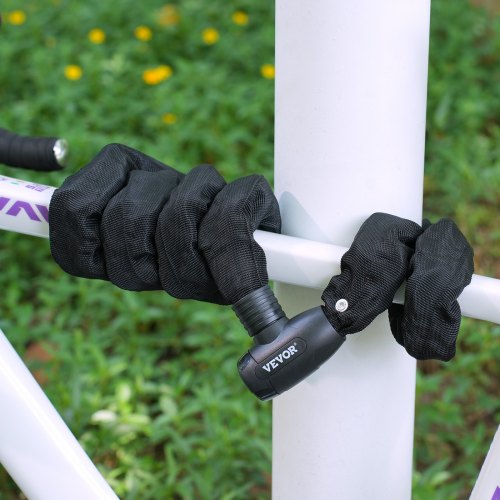 Bike Chain Lock 591 Ft Combination Bicycle Chain Lock with 4 Keys Heavy