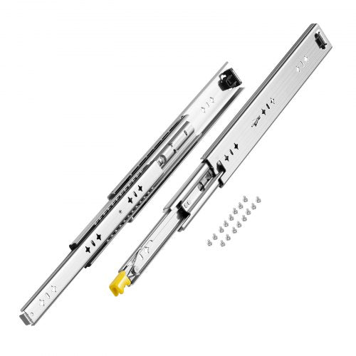 Heavy Duty Drawer Slides 16inch 1 Pair Locking Drawer Slides 250lbs Load