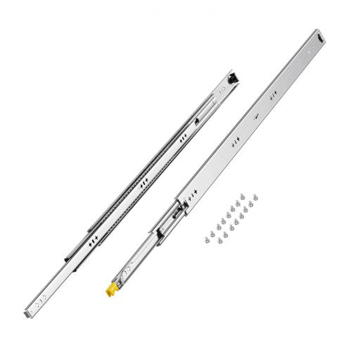 Heavy Duty Drawer Slides 38inch 1 Pair Locking Drawer Slides 250lbs Load
