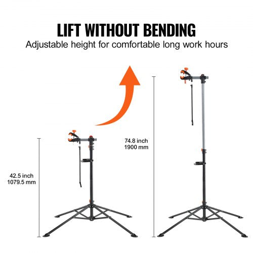 Bike Repair Stand 80 lbs Heavyduty Steel Bicycle Repair Stand Adjustable