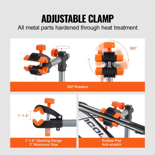 Bike Repair Stand 80 lbs Heavyduty Steel Bicycle Repair Stand Adjustable