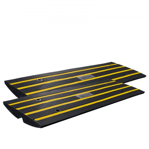 Curb Ramp 2 Pack 26 Rise Rubber Driveway Ramps Heavy Duty 33069 lbs