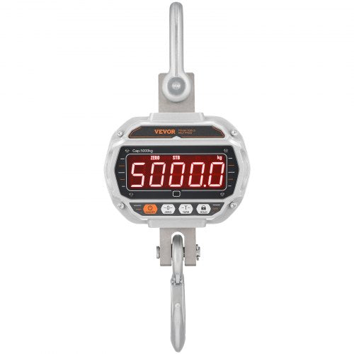 Digital Crane Scale 11000 lbs5000 kg Industrial Heavy Duty Hanging Scale