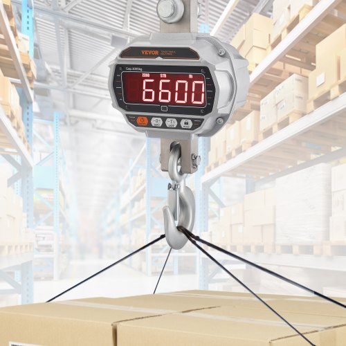 Digital Crane Scale 6600 lbs3000 kg Industrial Heavy Duty Hanging Scale