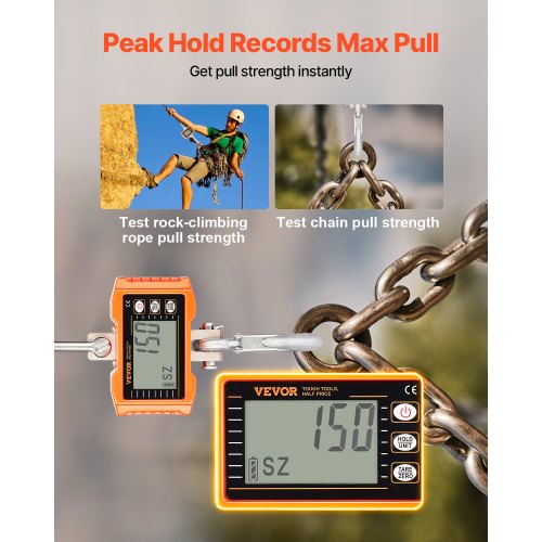 Digital Crane Scale 2200 lbs1000 kg Industrial Heavy Duty Hanging Scale