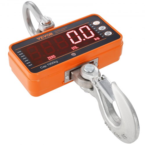 Digital Crane Scale 2200 lbs1000 kg Industrial Heavy Duty Hanging Scale