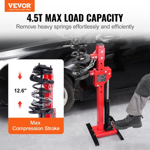 Strut Spring Compressor 45 Ton9920 LBS Hydraulic Jack Capacity 1 Ton