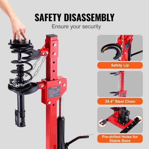 Strut Spring Compressor 45 Ton9920 LBS Hydraulic Jack Capacity 1 Ton