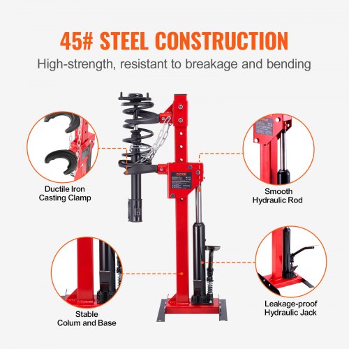 Strut Spring Compressor 45 Ton9920 LBS Hydraulic Jack Capacity 1 Ton