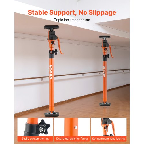 Cabinet Jack Support Pole 2Pack 254453 Inch Steel Telescopic Quick