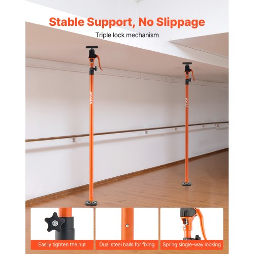 Cabinet Jack Support Pole 2Pack 4921146 Inch Steel Telescopic Quick