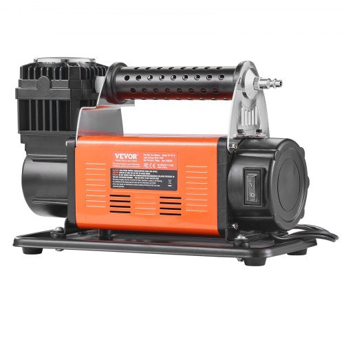 12V Heavy Duty Air Compressor – with Digital Pressure Gauge Tire Inflator