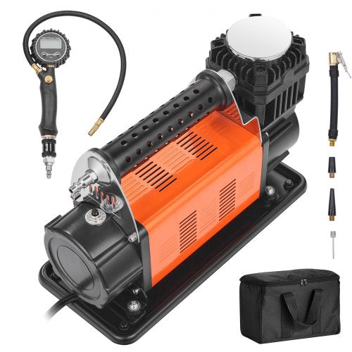 12V Heavy Duty Air Compressor – with Digital Pressure Gauge Tire Inflator