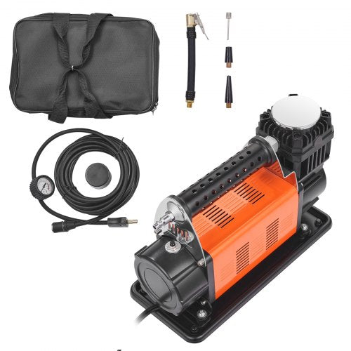 12V Portable Tire Inflator 706CFM Heavy Duty Air Compressor 150PSI