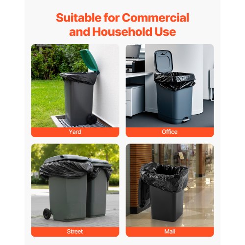 Contractor Trash Bags 4045 Gallon Heavy Duty Contractor Trash Bags 17