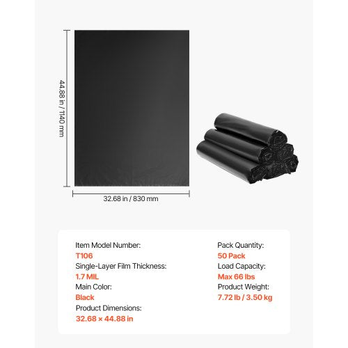 Contractor Trash Bags 4045 Gallon Heavy Duty Contractor Trash Bags 17