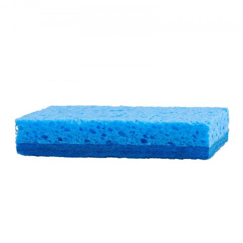 Sponges 12 Pcs Durable Natural Kitchen Sponges with Cellulose Scrub Pad