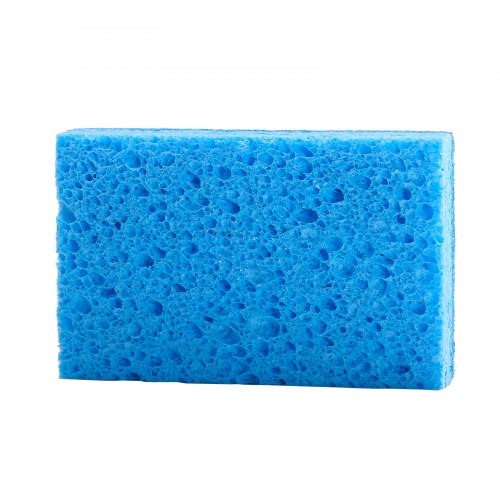 Sponges 12 Pcs Durable Natural Kitchen Sponges with Cellulose Scrub Pad