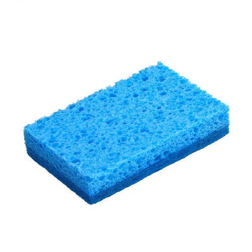 Sponges 12 Pcs Durable Natural Kitchen Sponges with Cellulose Scrub Pad
