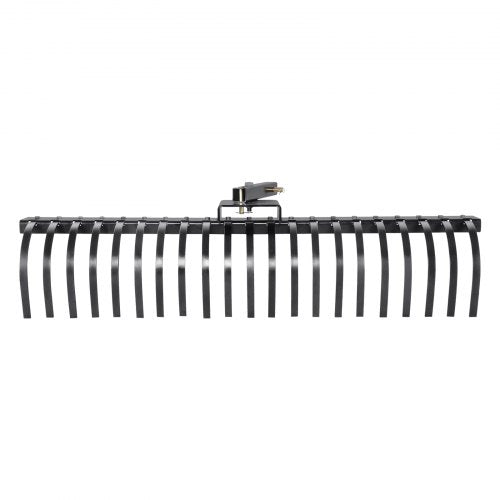 Tow Behind Landscape Rake 60 Tow Dethatcher with 21 Steel Coil Tines Lawn