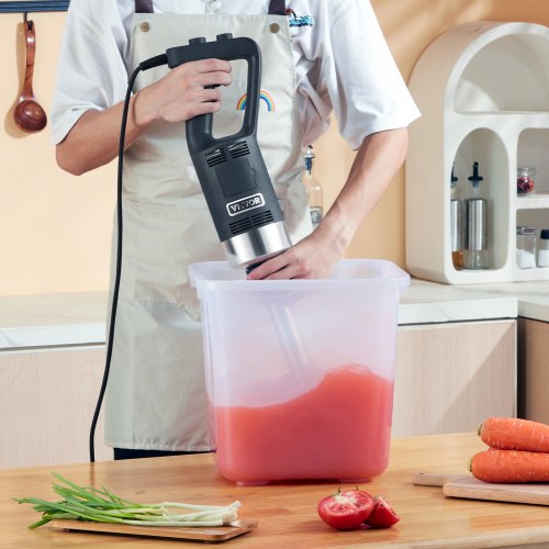 Commercial Immersion Blender 750W 12 Heavy Duty Hand Mixer Variable Speed