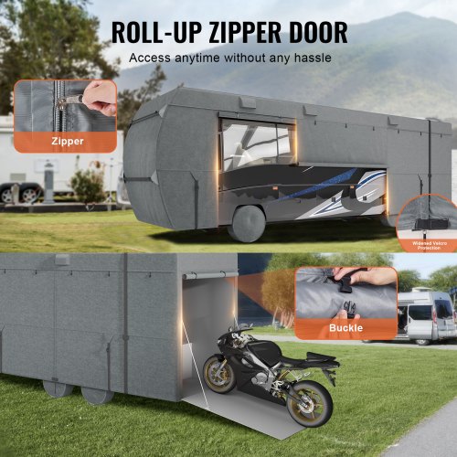 Class C RV Cover 2932 ft Motorhome Cover Oxford Fabric Motorhome RV