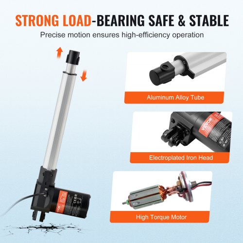 Linear Actuator 12V 10 Inch Heavy Duty 1320lbs6000N Linear Actuator