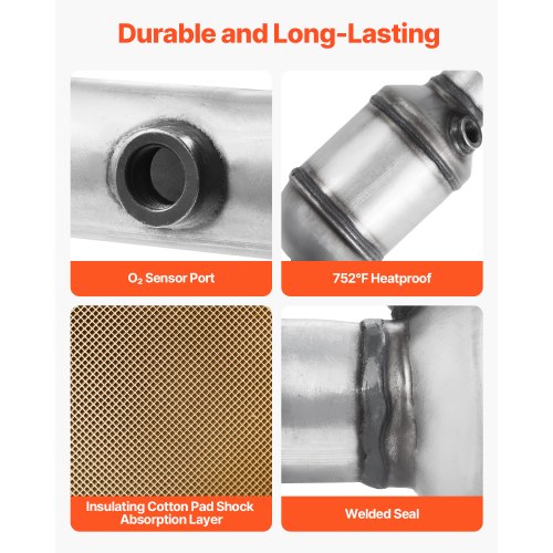 Catalytic Converter 2 Pack Compatible with 20072009 Jeep Wrangler 38L