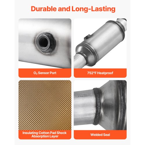 Catalytic Converter Compatible with Chrysler 200 SebringDodge Avenger
