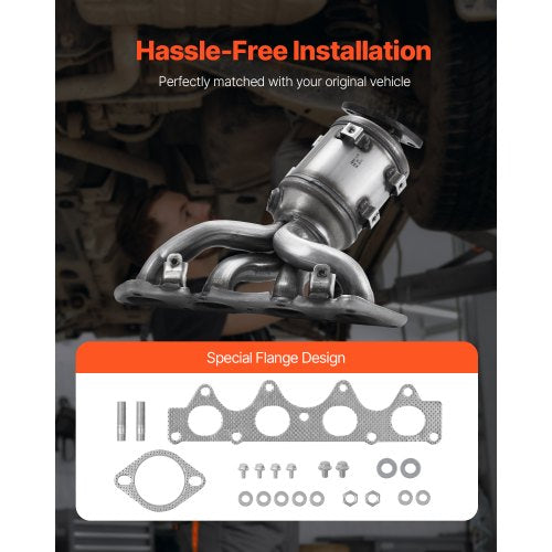 Catalytic Converter Compatible with Kia Soul RioHyundai Veloster Accent