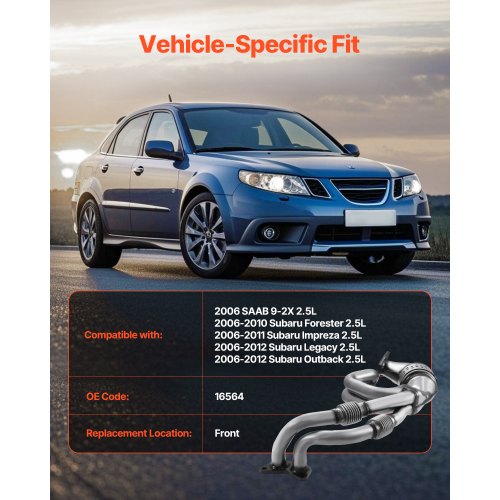Catalytic Converter Compatible with Subaru Forester Impreza Legacy Outback