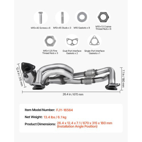 Catalytic Converter Compatible with Subaru Forester Impreza Legacy Outback