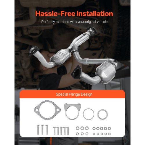 Catalytic Converter Compatible with Cadillac EscaladeChevy Avalanche