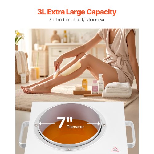 Single Wax Warmer 3000ML 300W Professional Wax Warmer for Hair Removal 32