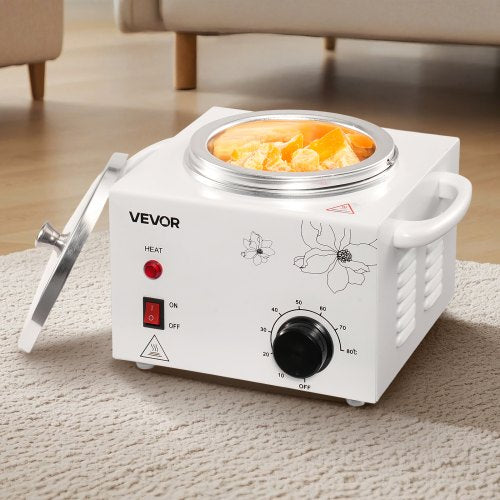 Single Wax Warmer 600ML Professional Wax Warmer for Hair Removal 32 to 176