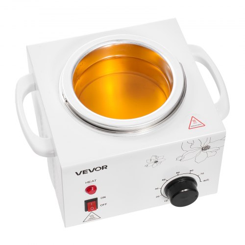 Single Wax Warmer 600ML Professional Wax Warmer for Hair Removal 32 to 176