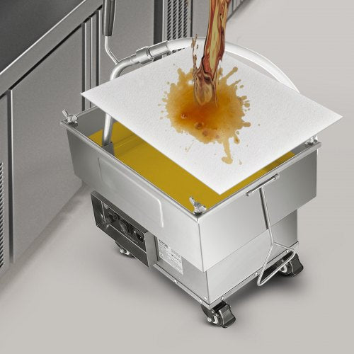 Fryer Filter Paper 100 Sheets 193 x 161 Replacement Deep Fryer Filter