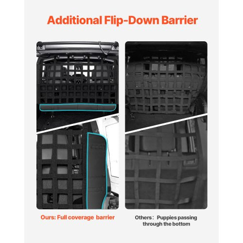 Dog Car Barrier Mesh Cargo Pet Net for Jeep Wrangler JK 20072017 JL
