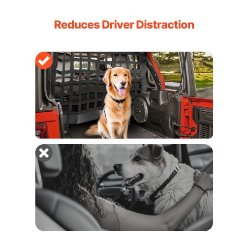 Dog Car Barrier Mesh Cargo Pet Net for Jeep Wrangler JK 20072017 JL