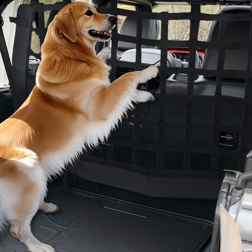 Dog Car Barrier Mesh Cargo Pet Net for Jeep Wrangler JK 20072017 JL