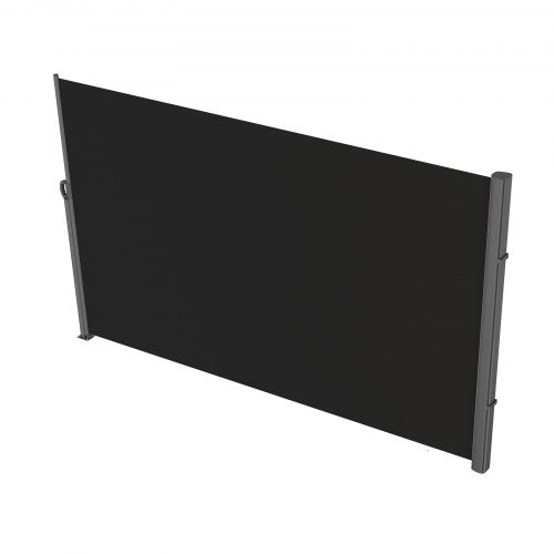 Retractable Side Awning 71x 118 Aluminum Outdoor Privacy Screen 280g